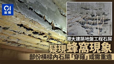 港大石屎|港大建築地盤工程石屎疑現蜂窩現象 或需重造 校方：。